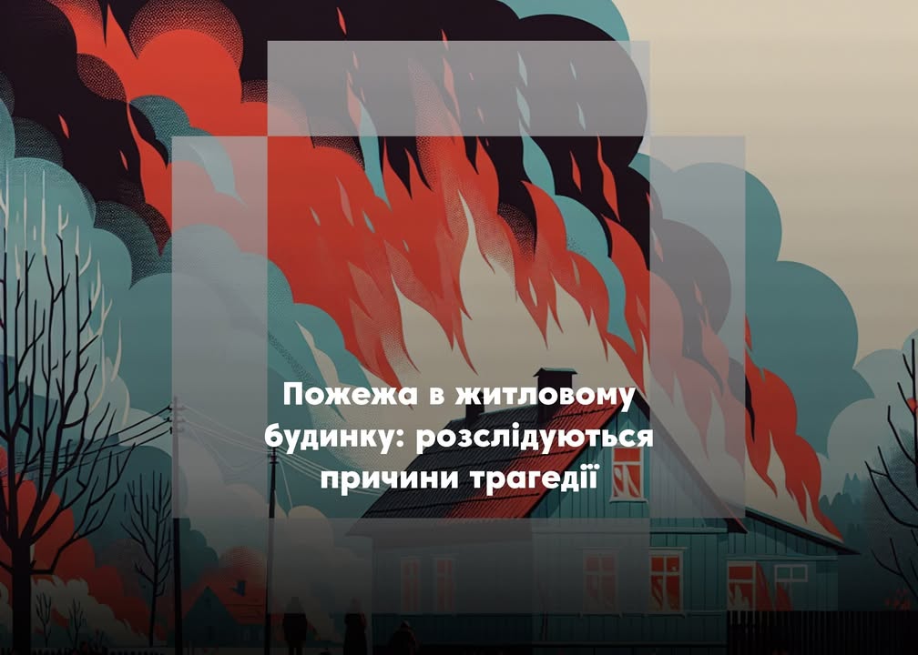 У Савинках згорів будинок: знайдено тіло господаря