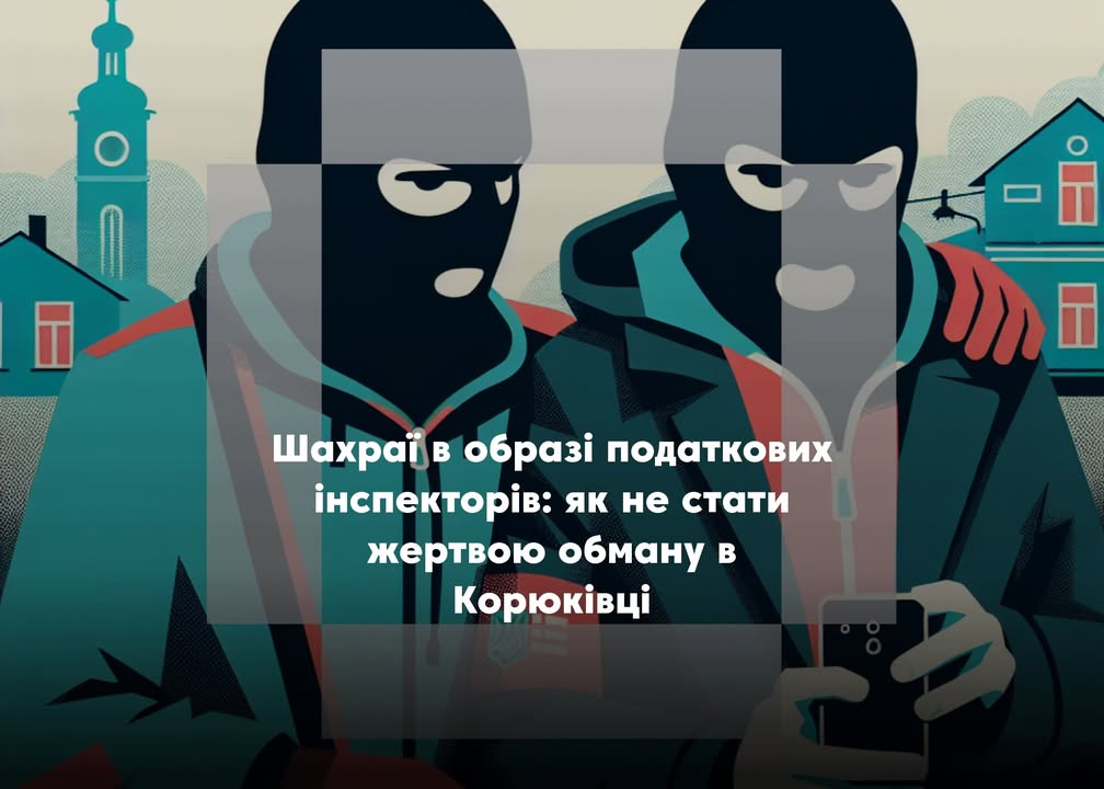 Шахраї в Корюківському районі видають себе за податкових інспекторів та вимагають кошти