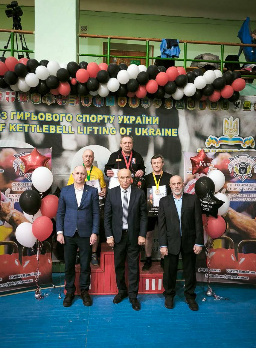 Борис Ющенко з Корюківщини – чемпіон України з гирьового спорту