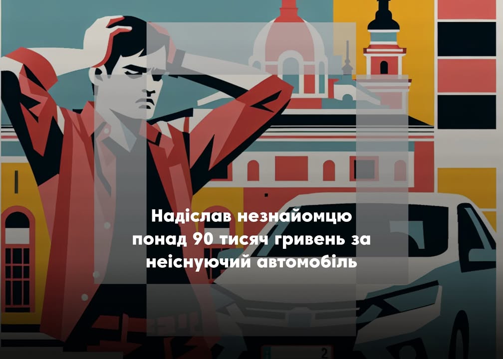 Мешканець Корюківщини втратив понад 90 тисяч гривень, заплативши за неіснуючий автомобіль онлайн