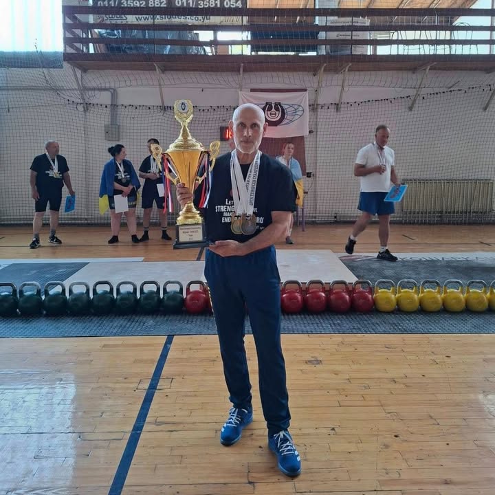 Сергій Горкавий здобув три медалі на Чемпіонаті Європи з гирьового спорту