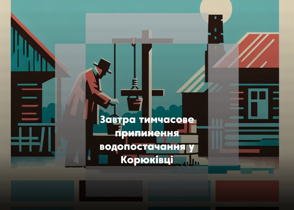У Корюківці тимчасово припинять водопостачання