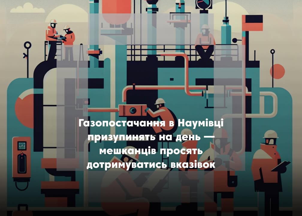 У Наумівці тимчасово припинять газопостачання