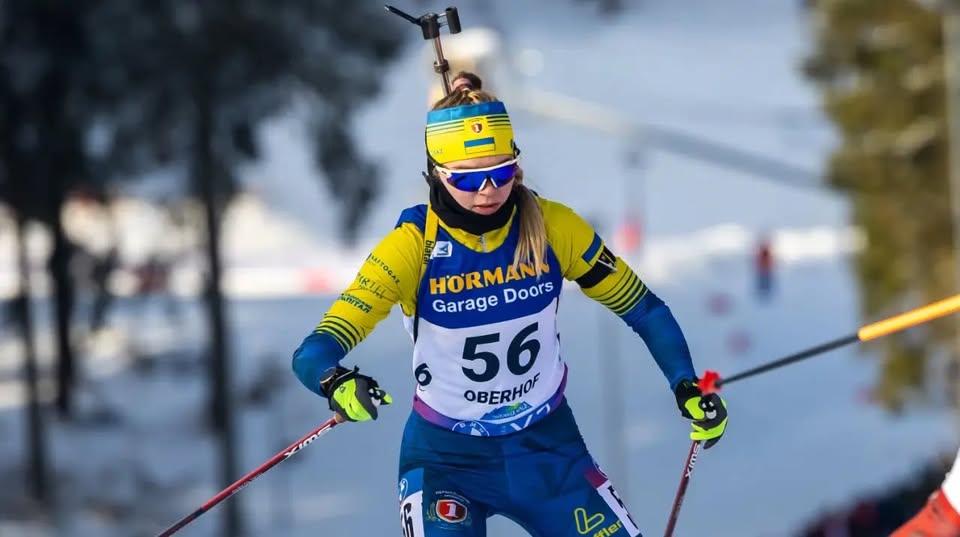 Біатлоністка з Корюківщини увійшла до складу національної збірної на Ігри-2026