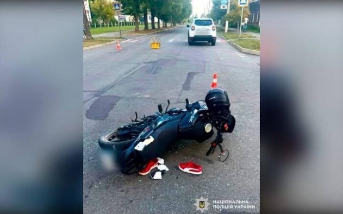 У Корюківці внаслідок ДТП травмувався 14-річний мотоцикліст