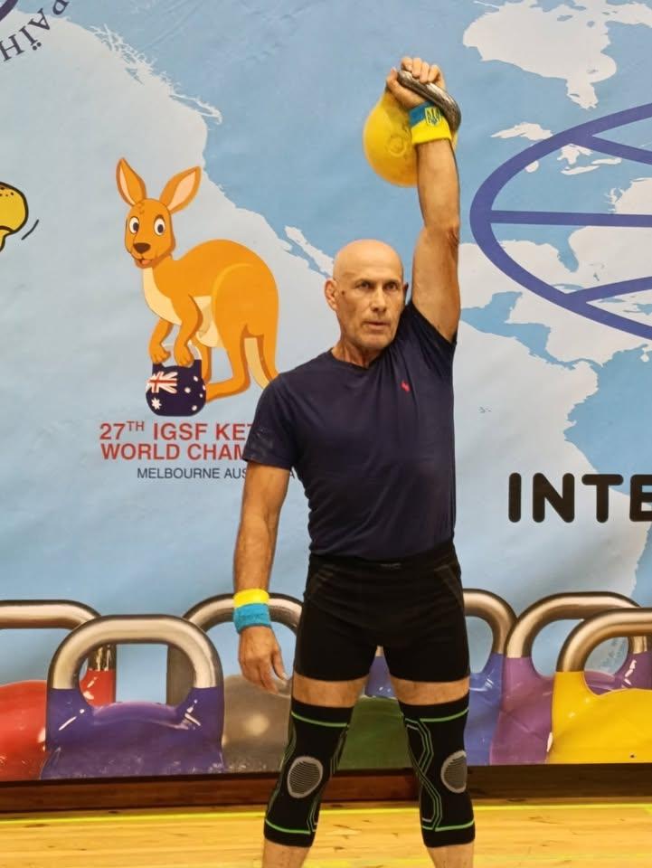 Сергій Горкавий отримав звання рекордсмена світу та здобув золото на чемпіонаті з гирьового спорту